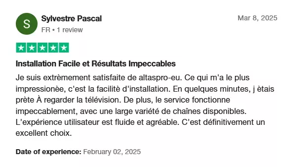Avis Sylvestre Pascal